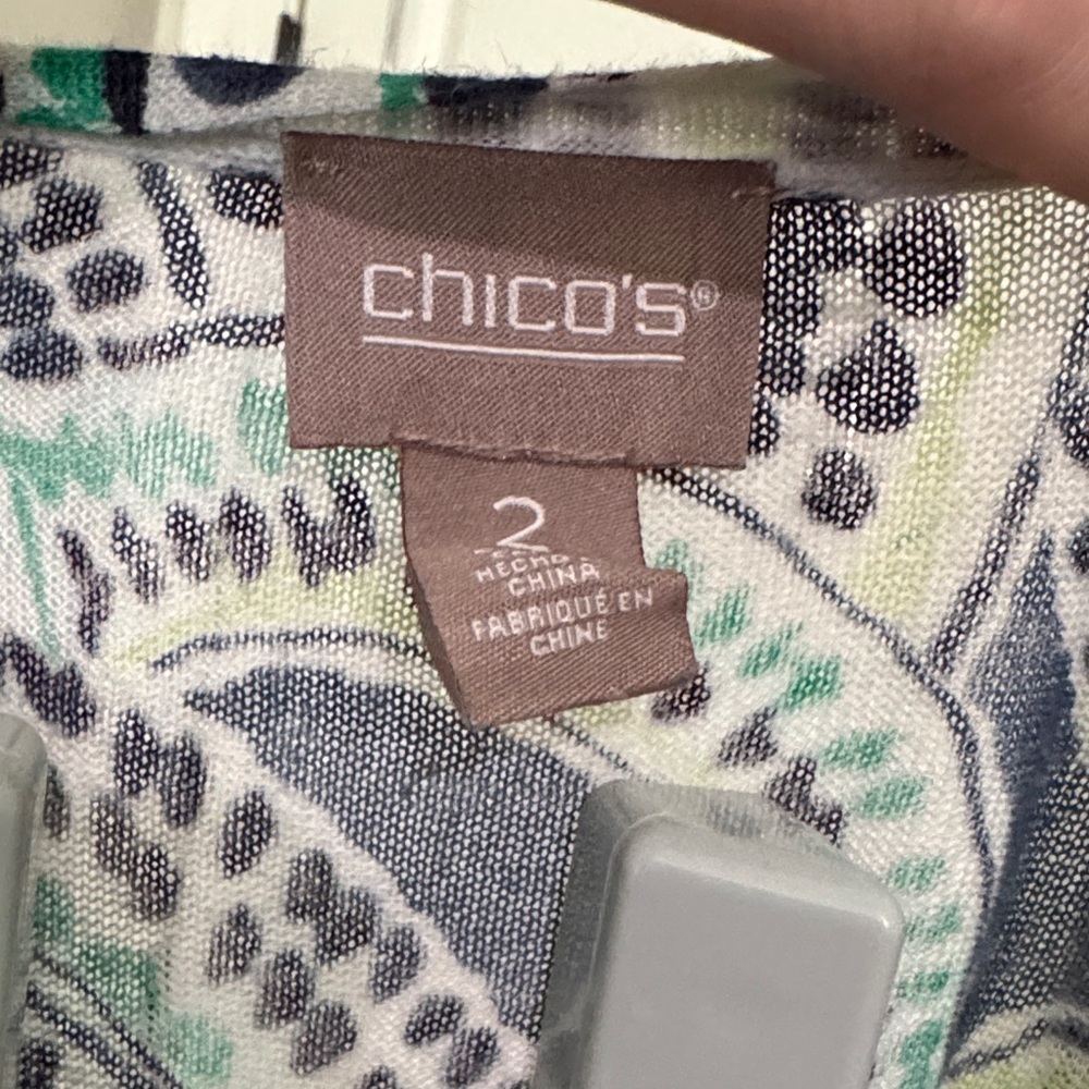 Patterned Open-Front Jacket - image 2